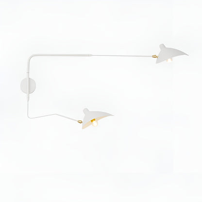 Vegglampe med Svingarm – Elegant og Tidløs | Perfekt for Soverom og Hjemmekontor