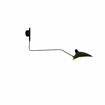 Vegglampe med Svingarm – Elegant og Tidløs | Perfekt for Soverom og Hjemmekontor