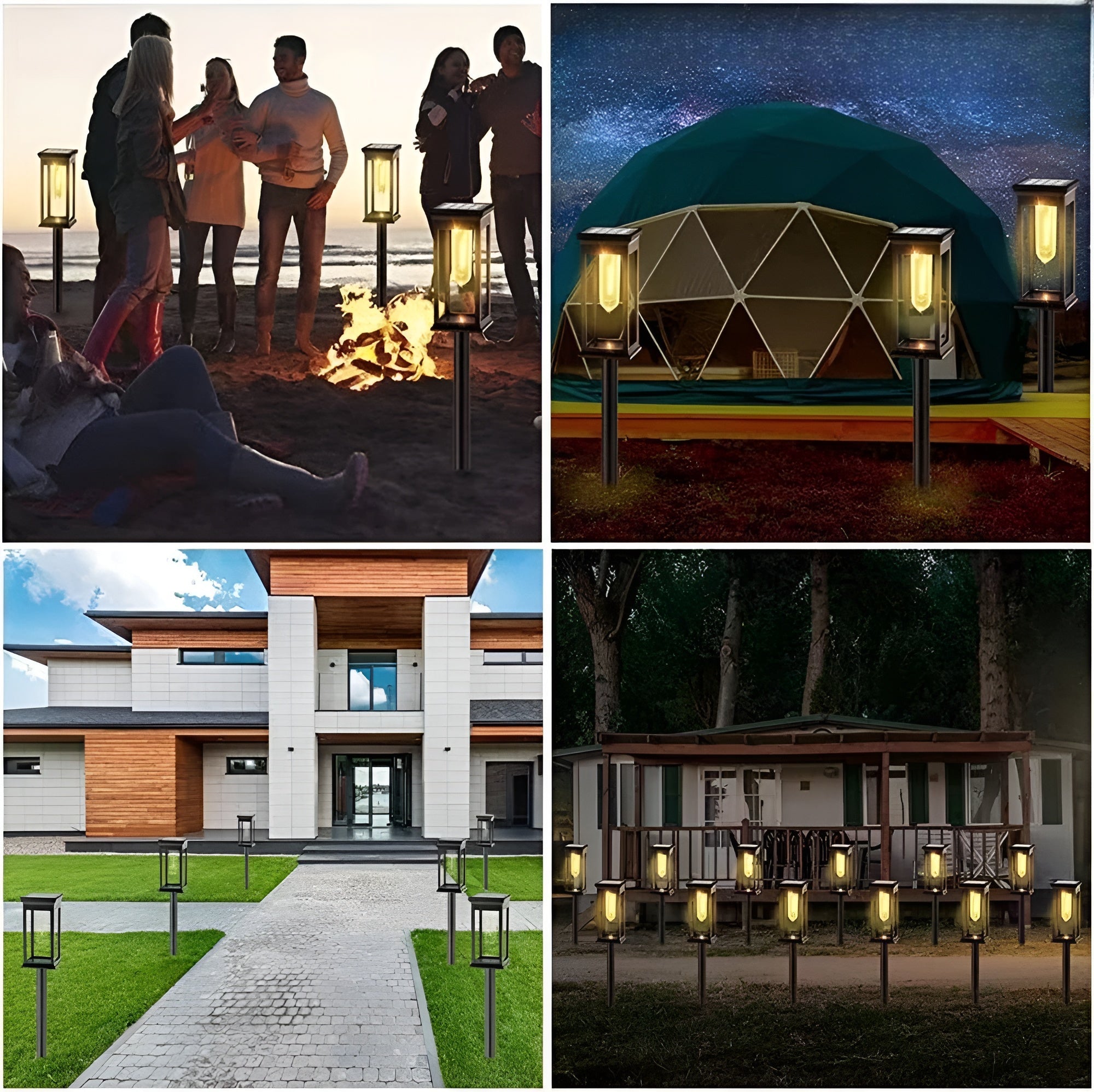 Solcellelampe til Hage – Dekorativt Lys for Koselig Stemning | Perfekt for Terrasse og Hage