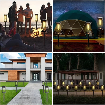 Solcellelampe til Hage – Dekorativt Lys for Koselig Stemning | Perfekt for Terrasse og Hage