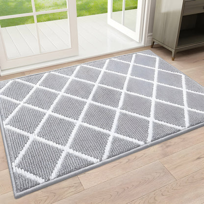 Rutete Inngangsmatte – Skli­sikker og Smuss­avvisende | Perfekt for Innendørsbruk