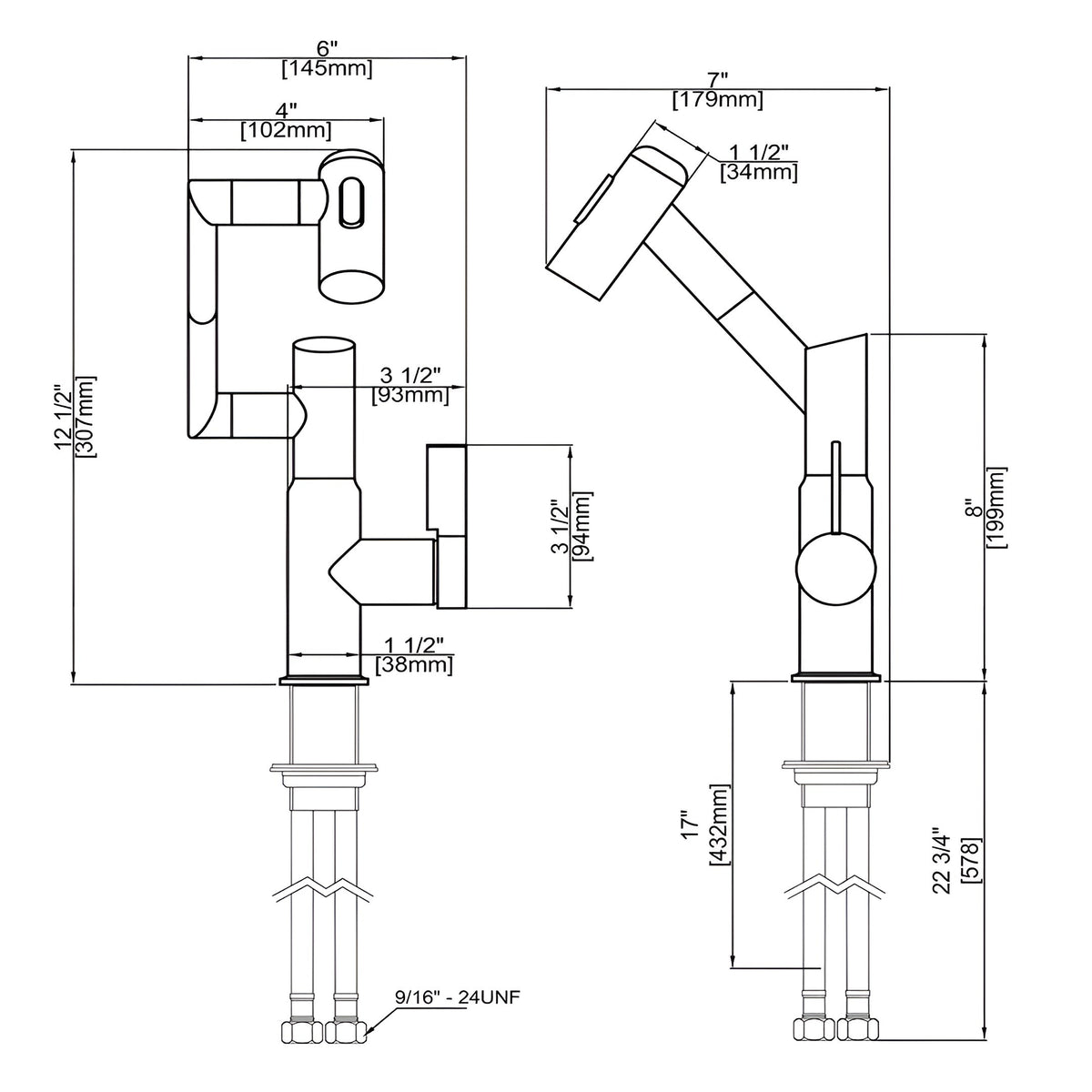 Lustraflow 360° Smart-Wasserhahn – LED-Temperaturanzeige | Intelligente Wassersteuerung