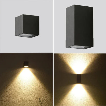 Seralyn utendørs vegglampe med minimalistisk design og IP65 vanntett klassifisering, bilde 5