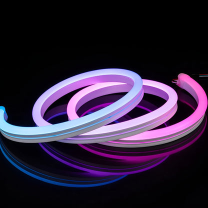 Neon LED Lyslist – Fleksibel og Dekorativ | Perfekt for Stue og Soverom