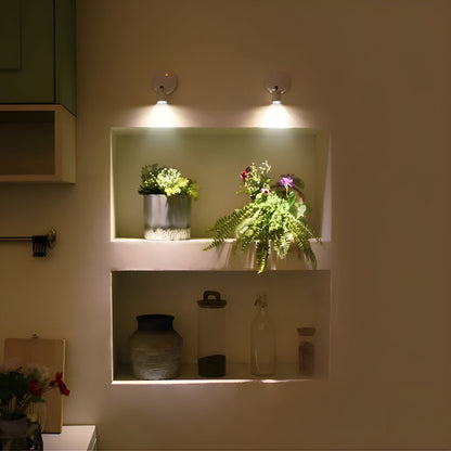 Trådløs LED-spot – Dimmbar og Fleksibel | Moderne Belysning for Hjemmet