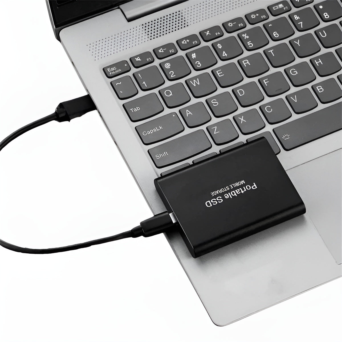 Ekstern SSD-disk – Rask og Pålitelig Lagring med USB-C | Kompakt og Bærbar