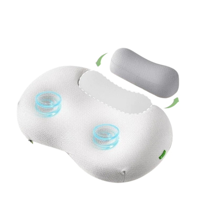 Nackenkissen aus Memory-Schaumstoff – Ergonomisches orthopädisches Konturstützkissen Bettkissen zur Linderung von