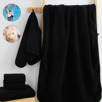 8-delers Håndklesett – Tørker Raskt Og Er Spesielt Mykt | Suger Godt Og Er Lett Å Vedlikeholde