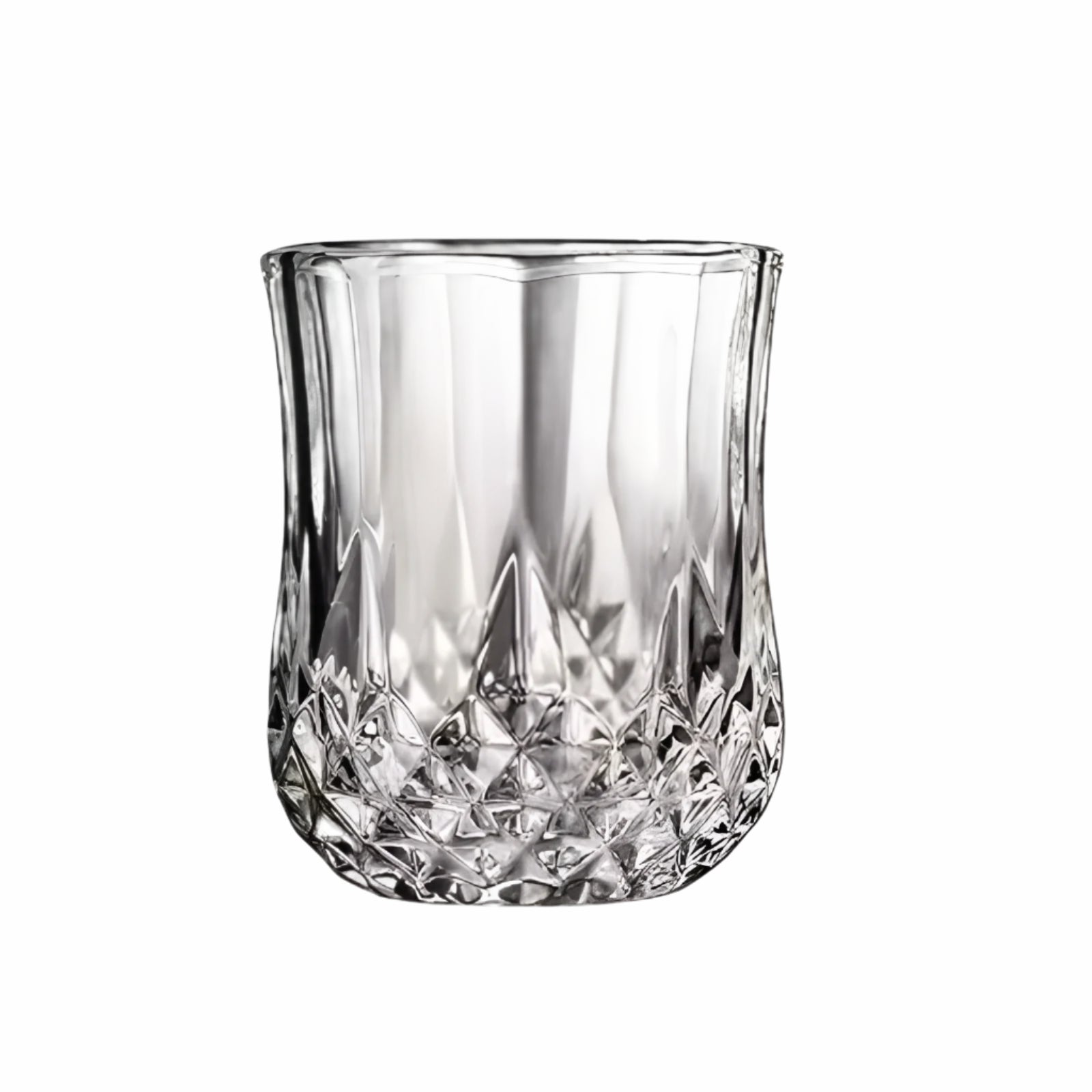 Whiskeygläser im 6er-Set – Vintage Mini-Gläser im Diamantschliff | Perfekt für Bar & Party