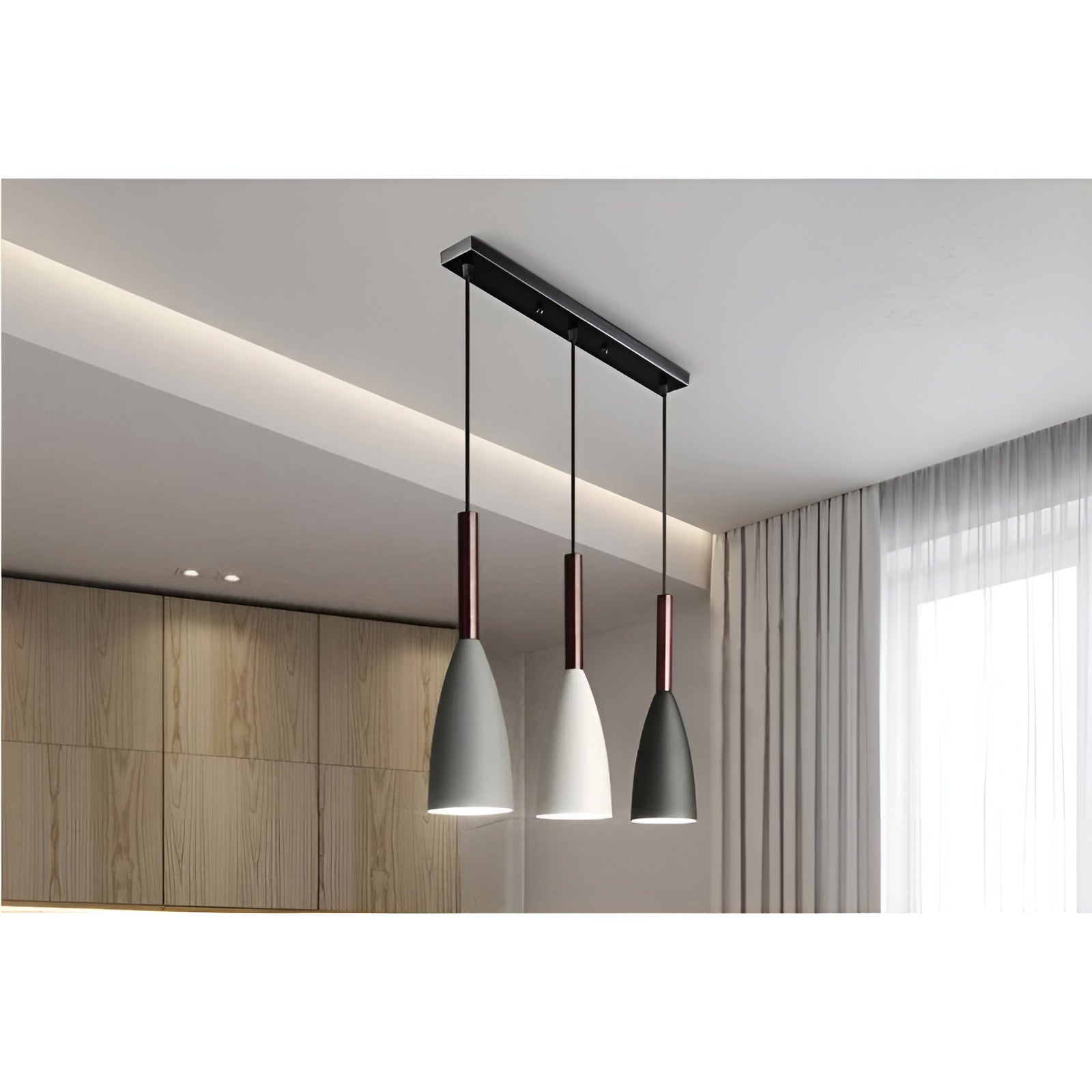 Opphengslampe – Japandi Stil med Sakura Design | Dekorativ for Stue og Soverom