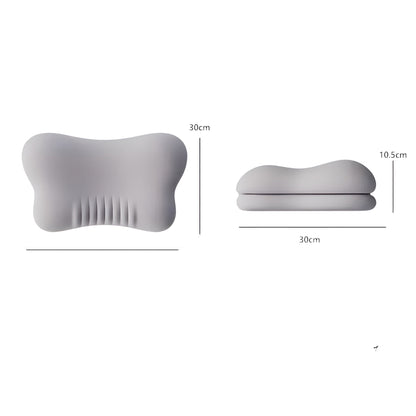 Ortopedisk Memory Foam-pute – Ergonomisk Støtte og Trykkavlastning | For Dyp og Avslappende Søvn - 50.5x30x10.5cm / Grå