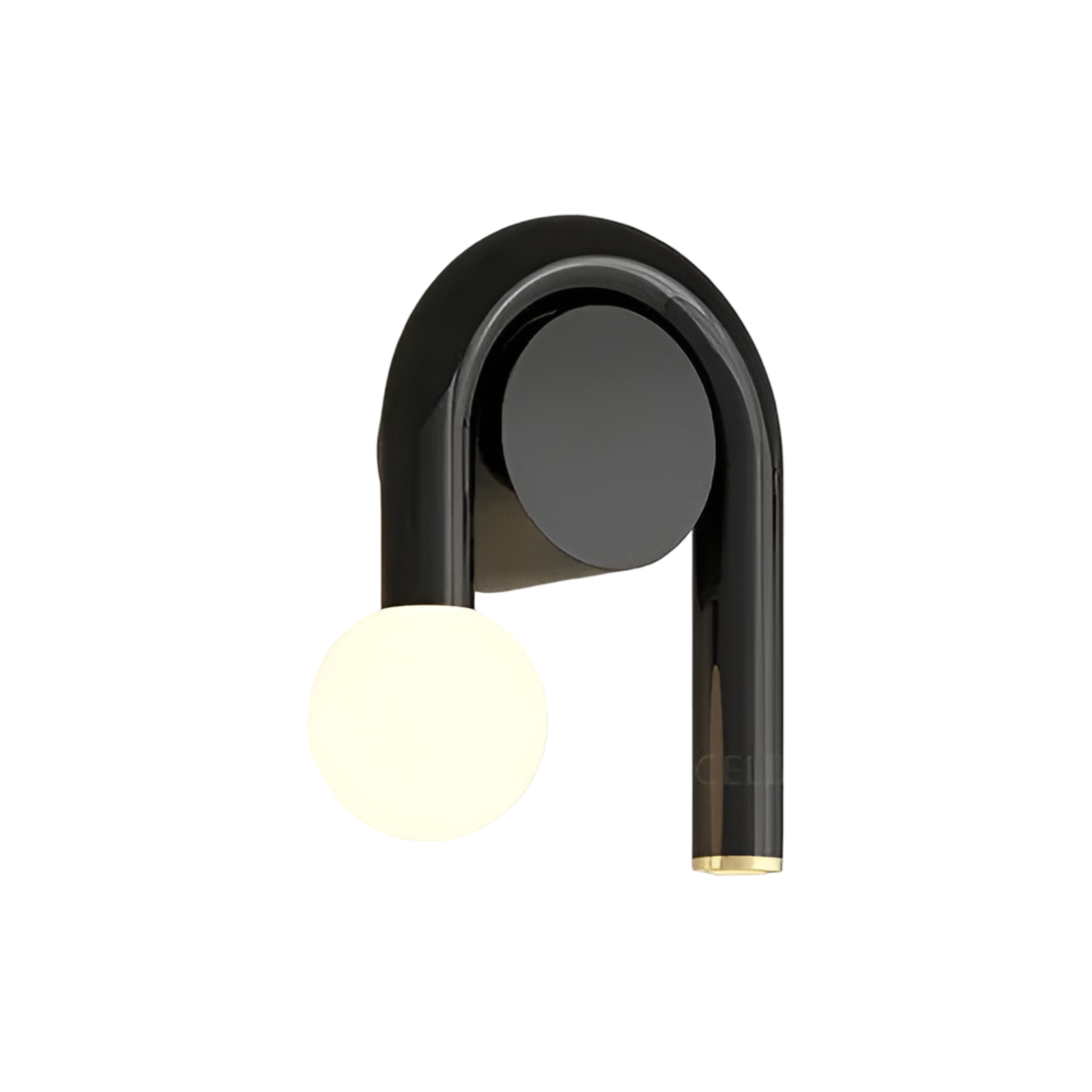 LED Vegglampe i U-form – Moderne og Dekorativ | Perfekt for Stue og Soverom