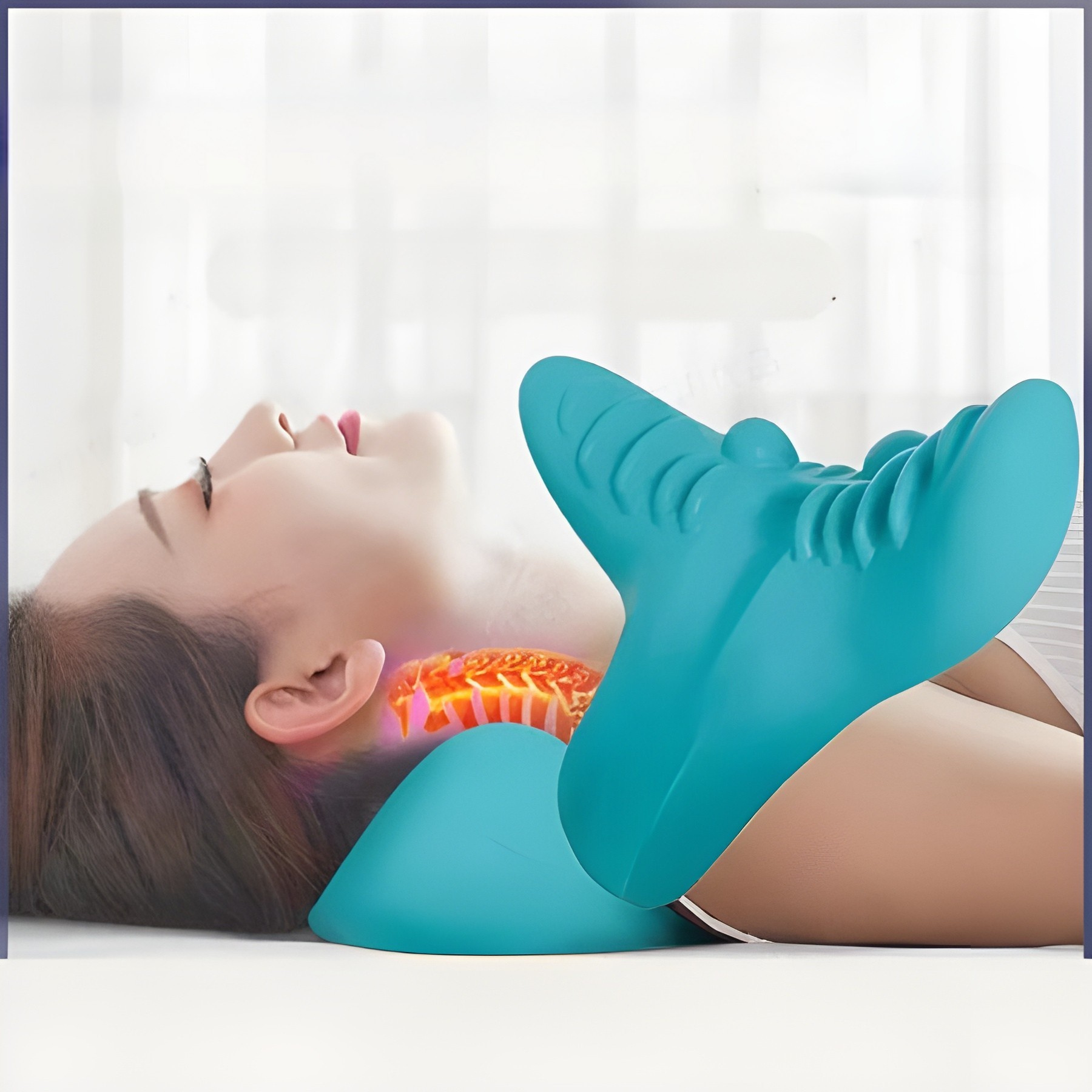 Nakkestøttepute – Ergonomisk og Avslappende | Perfekt mot Spenninger