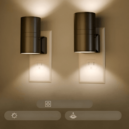 Lunara – LED Nattlampe med Sensor (Justerbar og Plugg-inn)