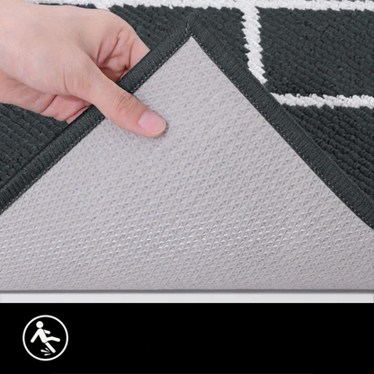 Rutete Inngangsmatte – Skli­sikker og Smuss­avvisende | Perfekt for Innendørsbruk