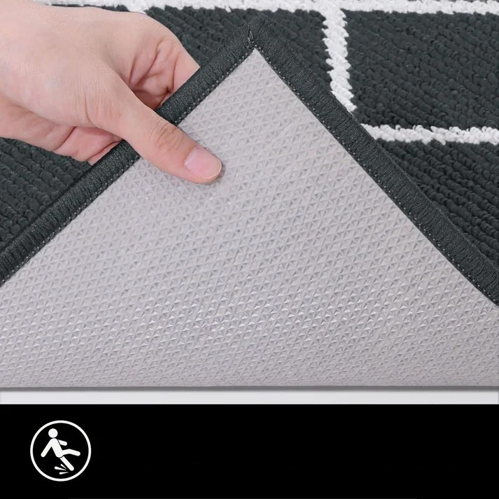 Rutete Inngangsmatte – Skli­sikker og Smuss­avvisende | Perfekt for Innendørsbruk