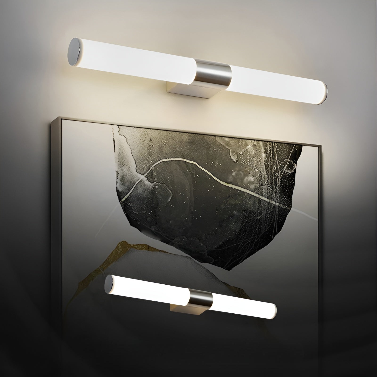 Moderne LED-vegglampe – Stilren og Fuktbestandig | Perfekt for Bad og Soverom