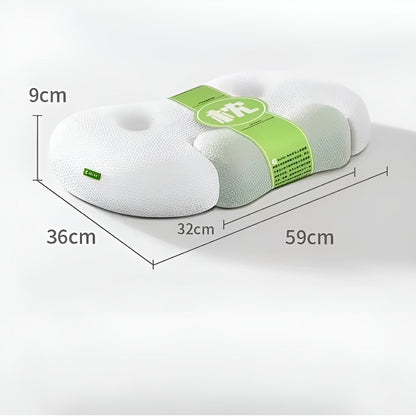 Nackenkissen aus Memory-Schaumstoff – Ergonomisches orthopädisches Konturstützkissen Bettkissen zur Linderung von