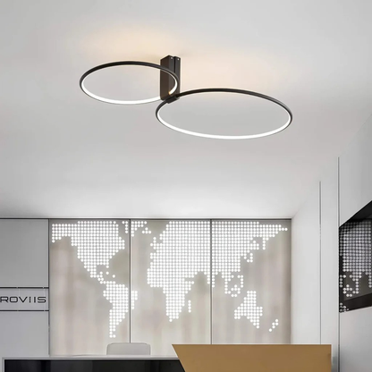 Moderne LED-Taklampe – Stilfull og Energisparende Belysning | Perfekt for Stue og Spisestue