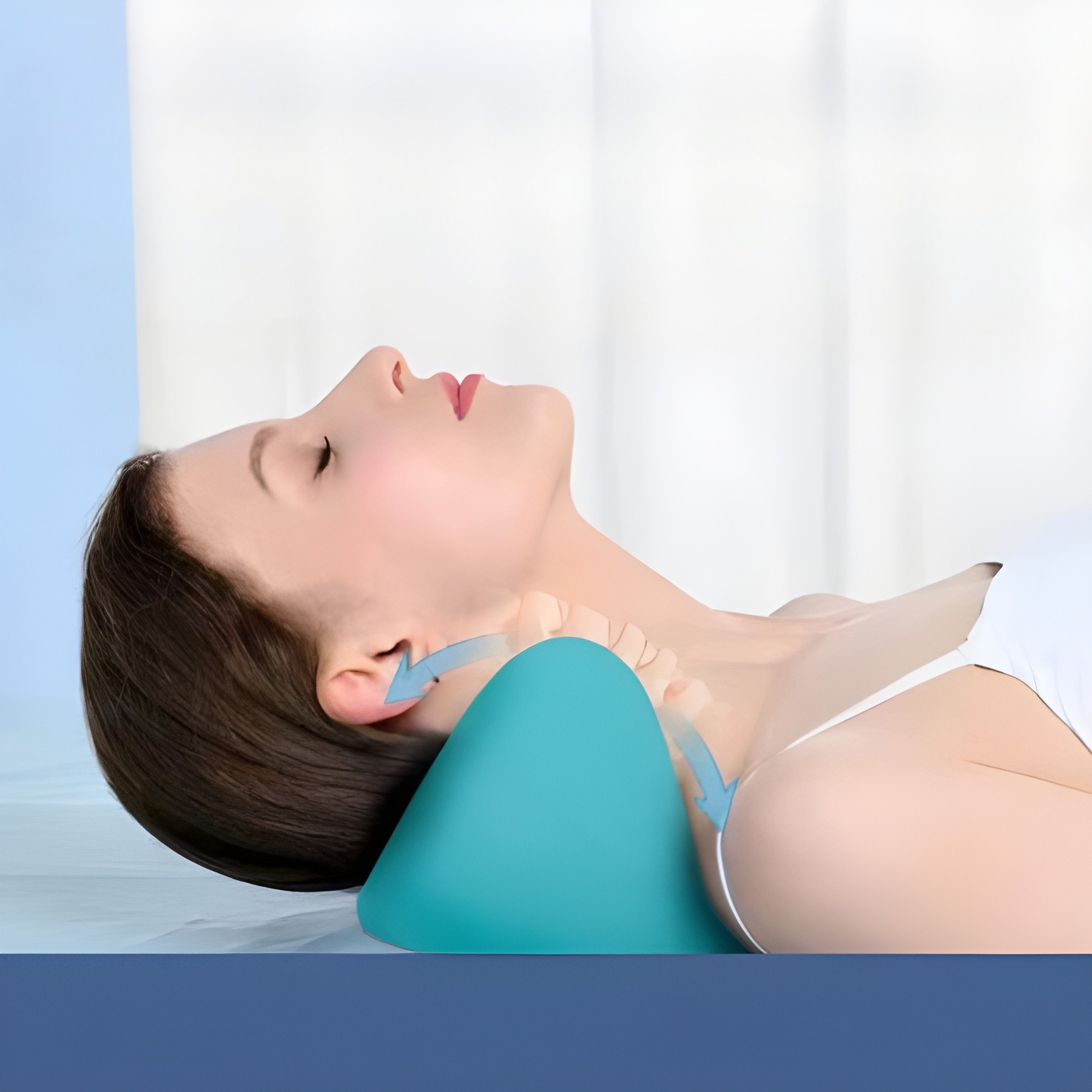 Nakkestøttepute – Ergonomisk og Avslappende | Perfekt mot Spenninger