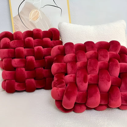 Knutedekorputer i 2-pakning – Myke og Dekorative | Perfekt for Sofa, Seng og Stue