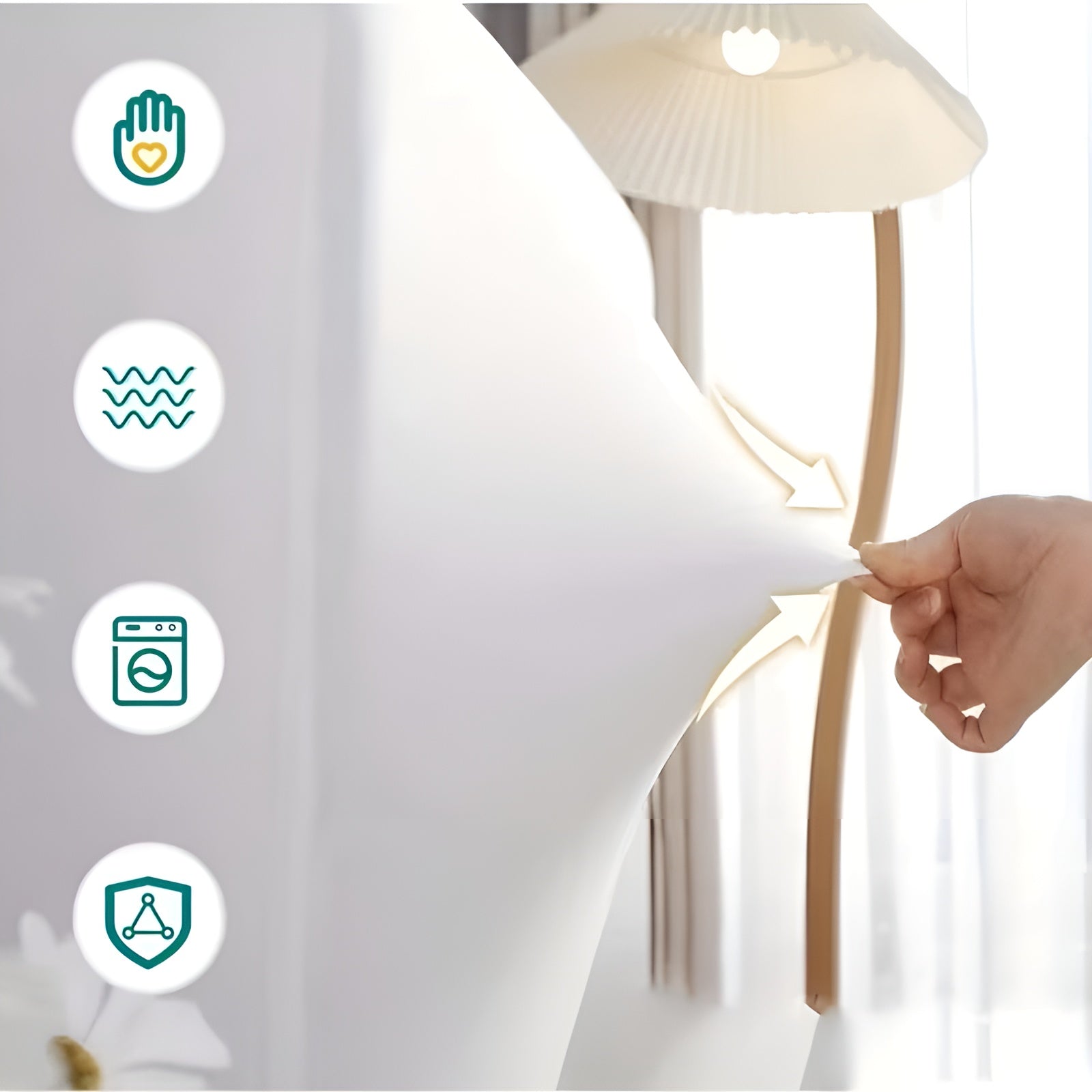 Polstret Sengegavltrekk – Ekstra Tykt og Mykt | Beskyttende og Komfortabelt for Seng