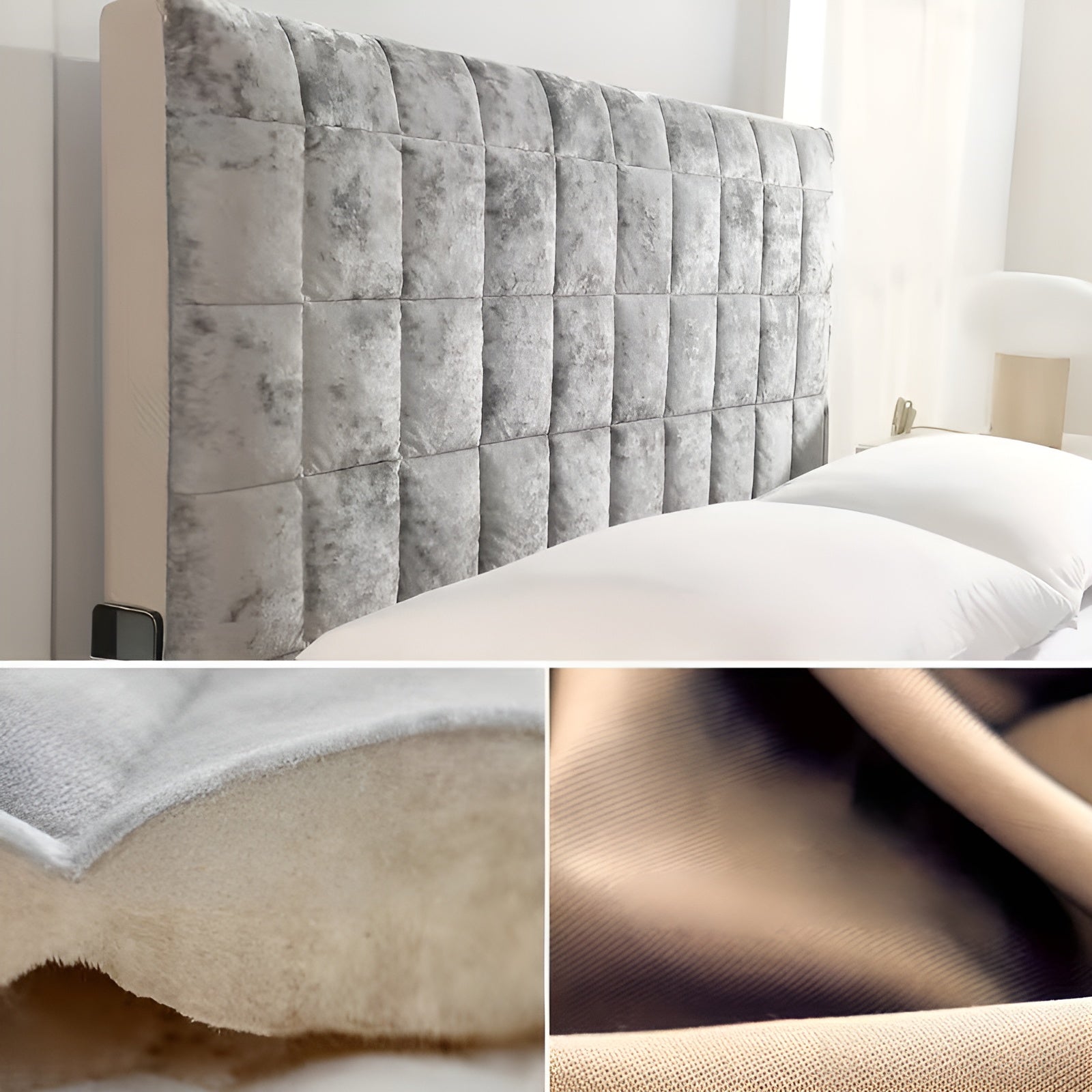 Hodegjerdeovertrekk Med Elastisk Bånd – Mykt Og Elastisk | Med Praktiske Sidelommer Til Sengen