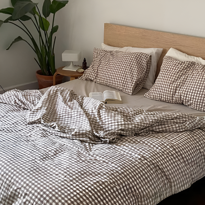 Bilde av Tundrik – Bomull Gingham Dynesett fra Velisse