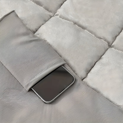 Hodegjerdeovertrekk Med Elastisk Bånd – Mykt Og Elastisk | Med Praktiske Sidelommer Til Sengen