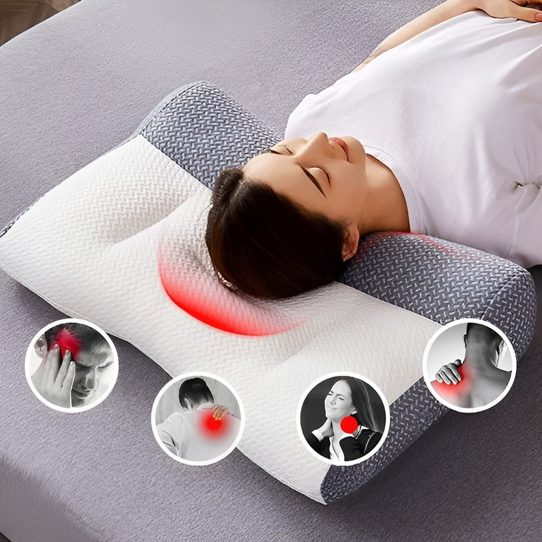 Lumera Ergonomisk Pute – Ortopedisk Og Trykkavlastende | For En God Natts Søvn - Puter
