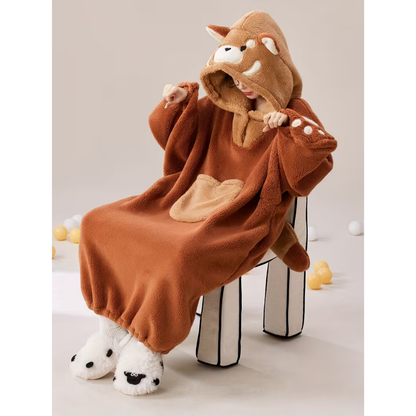 Hettepledd for Dame – Ekstra Varmt og Koselig | Oversize Komfort for Hjemme og Utendørs