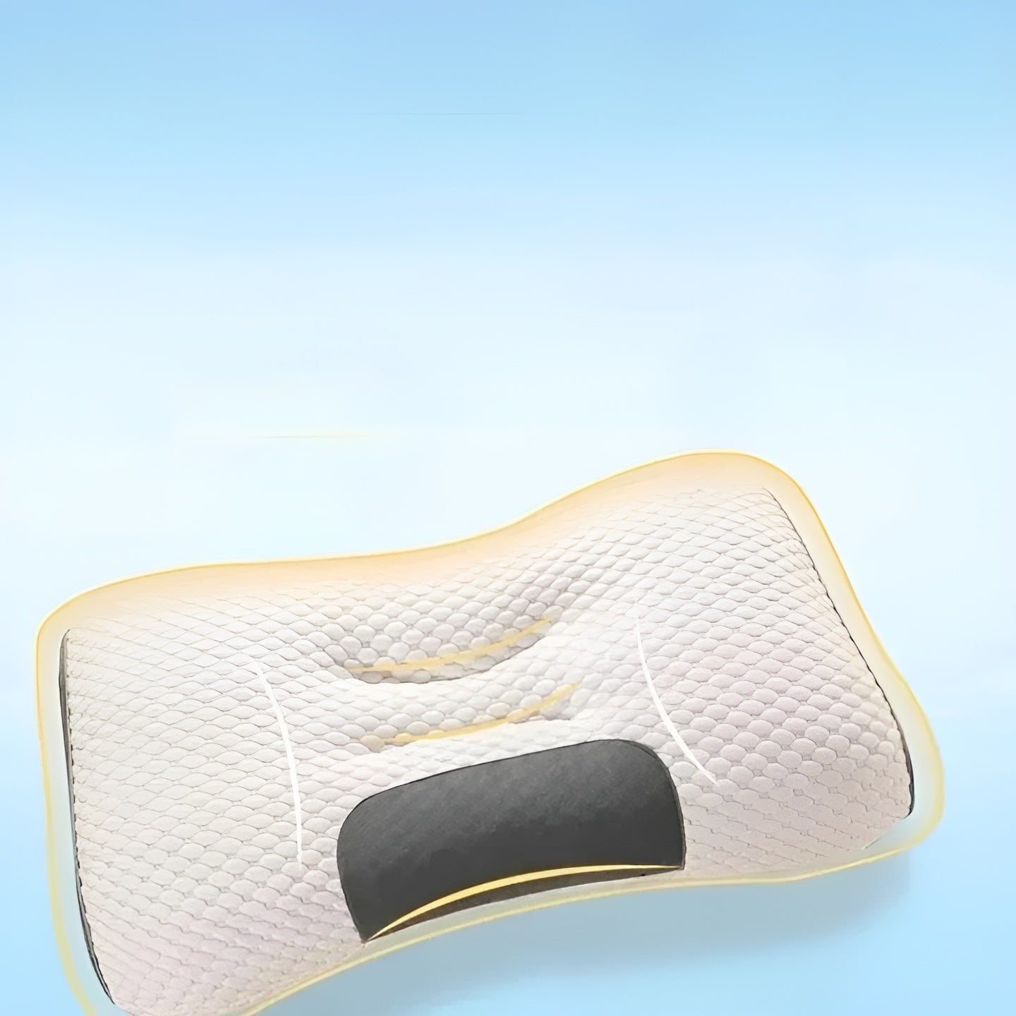 Ortopedisk Nakkpute – Ergonomisk og Støttende | Perfekt for Avslapning og Sunn Søvn