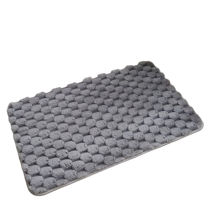 Sklisikker badematte med Minneskum – Ekstra myk og sklisikker | Ideell for Baderom, Soverom og Seng