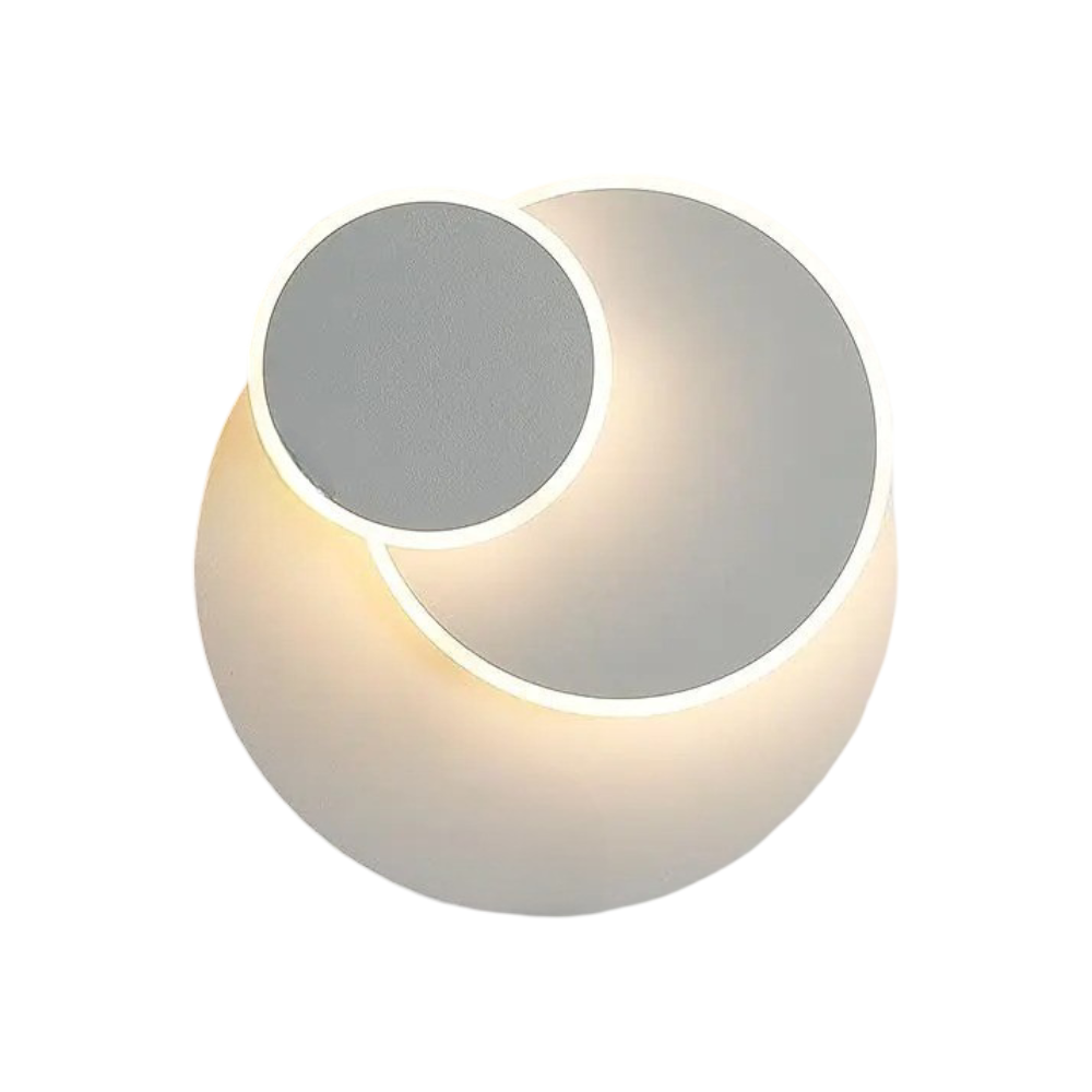LED Vegglampe Roterbar- 3-i-1 Lampe i Moderne Design | Perfekt som Dekorativ Innendørsbelysning