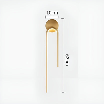 Scone Moderne Led-Vegglampe – Energieffektiv Og Dekorativ | Ideell For Innendørs Bruk