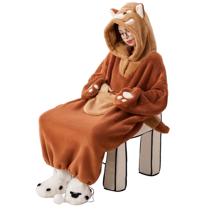 Hettepledd for Dame – Ekstra Varmt og Koselig | Oversize Komfort for Hjemme og Utendørs