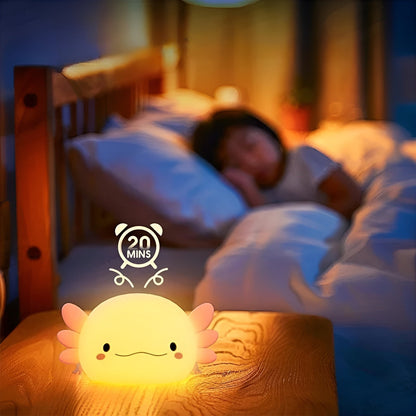 Nattlampe til Barnerom – Mykt Rosa Lys | Perfekt for Jenteværelse