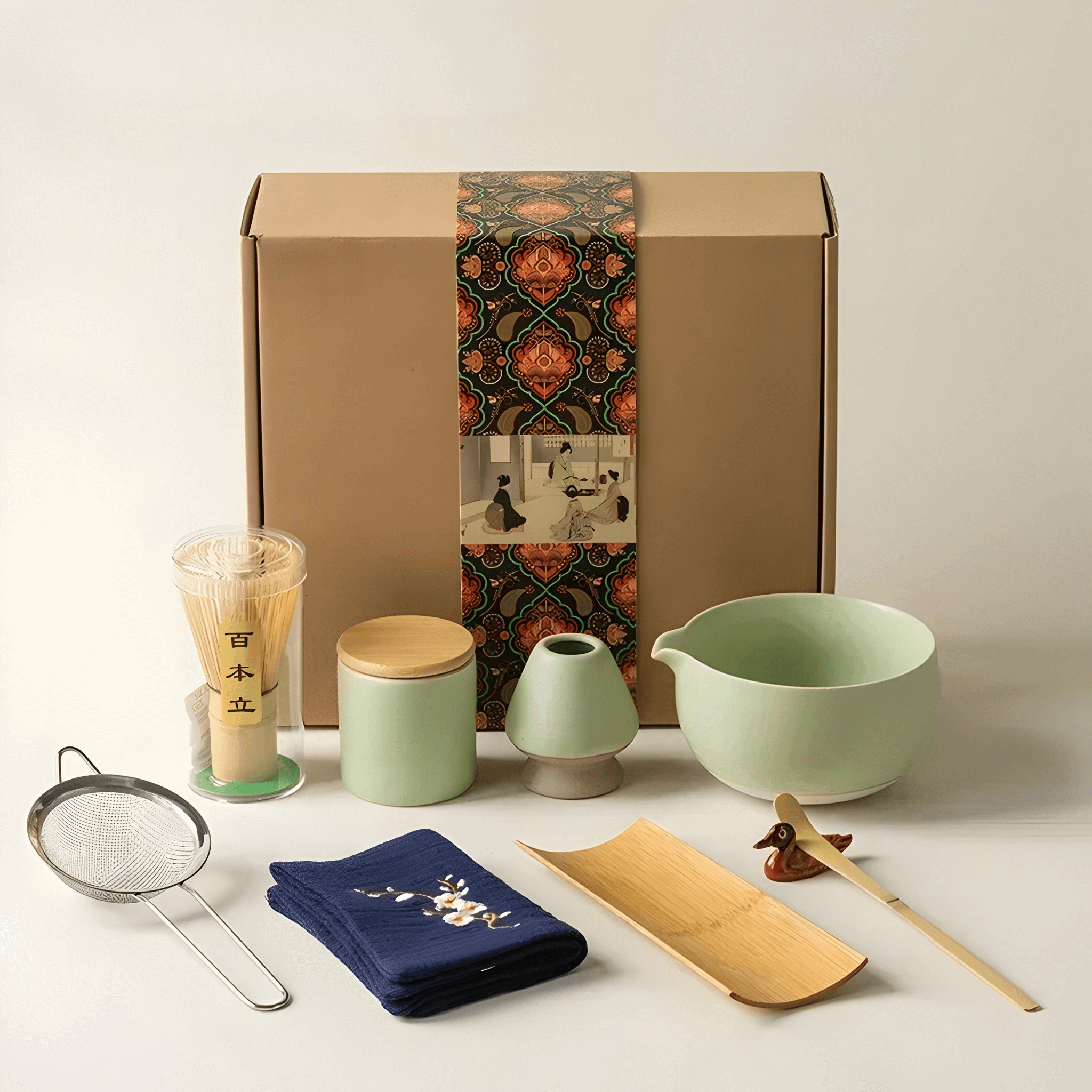 Matcha keramikksett - Tradisjonell Japansk Keramikk, Håndlagde Tekanner og Skåler