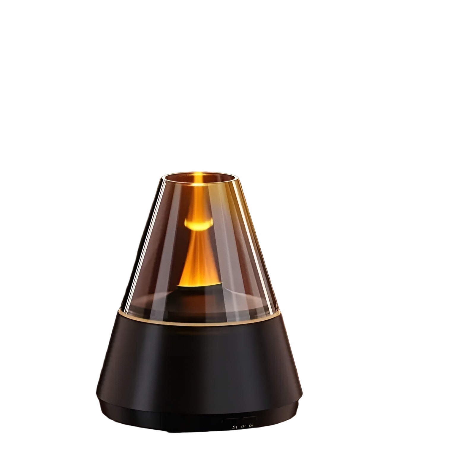 Aromadiffuser med Flammeeffekt – Naturlig Duft og Avslappende Atmosfære | USB, Timer og Automatisk Avstenging