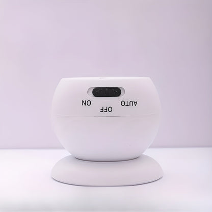 LED Nachtlicht mit Bewegungssensor – 360° Drehbarer Kopf | Magnetische Befestigung