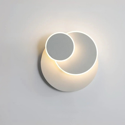 LED Vegglampe Roterbar- 3-i-1 Lampe i Moderne Design | Perfekt som Dekorativ Innendørsbelysning