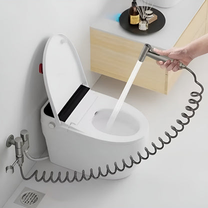 Bidet Hånddusj Sett – Hygienisk og Allsidig | Rustfritt Stål for Bad og Toalett
