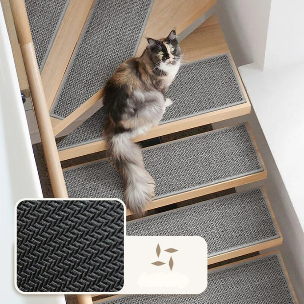 Vevde Sklisikre Trappetrinn – Sikkert Fotfeste Og Stilig Design Til Hjemmet Ditt