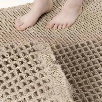 Løperteppe med Vaffelmønster – Skli­sikkert og Slitesterkt | Perfekt for Hjemmet