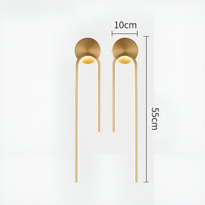 Scone Moderne Led-Vegglampe – Energieffektiv Og Dekorativ | Ideell For Innendørs Bruk