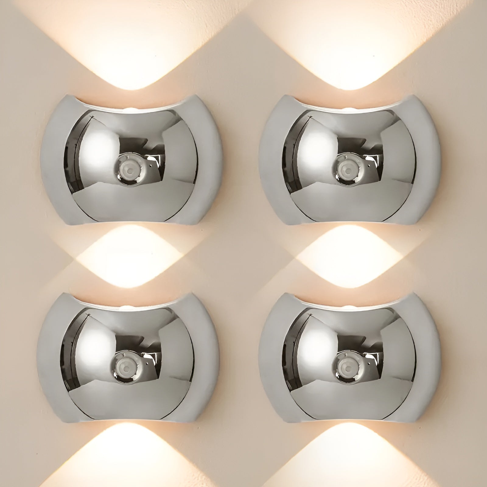 Vegglampe med Bevegelsessensor – Dobbelt LED-lys Opp og Ned | Magnetisk og Bærbar