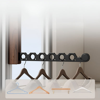 Sammenleggbar Vegghylle i Tre – Plassbesparende og Praktisk | Perfekt for Små Rom