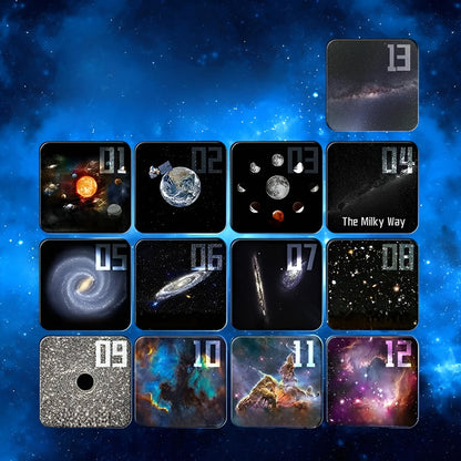 Projektorlampe Med 13 Effekter – Stjernehimmel Og Galakse | Stemningsfullt Nattlys Til Soverommet