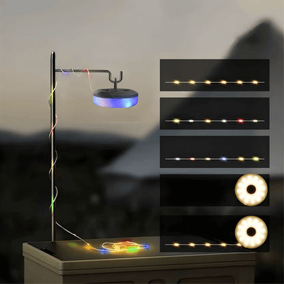 Snolys – Vanntett LED Lysbånd for Telt