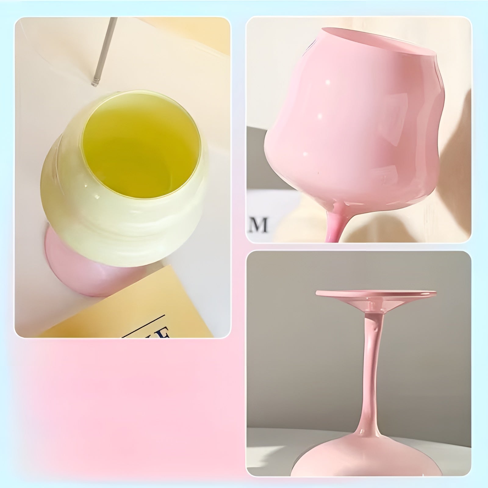 3er Set Bunte Whiskygläser 500 ml – Vintage Design mit Drehstruktur | Große Cocktail- & Weingläser für Party & Geschenk